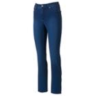 Gloria Vanderbilt Bridget Slim Leg Pants - Women's, Size: 8, Light Blue
