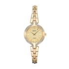 Seiko Women's Recraft Crystal Stainless Steel Solar Watch - Sup346, Gold