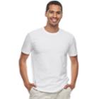 Men's Sonoma Goods For Life&trade; Slim Supersoft Tee, Size: Large, White