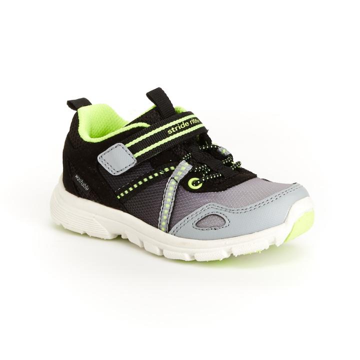 Stride Rite Harley Preschool Boys' Sneakers, Size: 6 T, Black