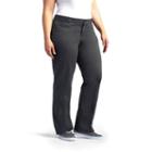 Plus Size Lee Freedom Straight-leg Pants, Women's, Size: 25 - Regular, Grey (charcoal)