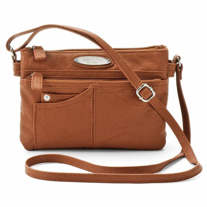 Rosetti Cash & Carry Anita Crossbody Bag, Women's, Med Brown
