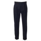 Big & Tall Croft & Barrow&reg; Classic-fit Pleated No-iron Stretch Pants, Men's, Size: 48x32, Black