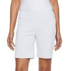 Women's Dana Buchman Pull-on Dress Shorts, Size: Small, White