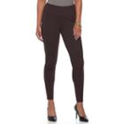 Women's Apt. 9&reg; Tummy Control Pull-on Leggings, Size: M Long, Red