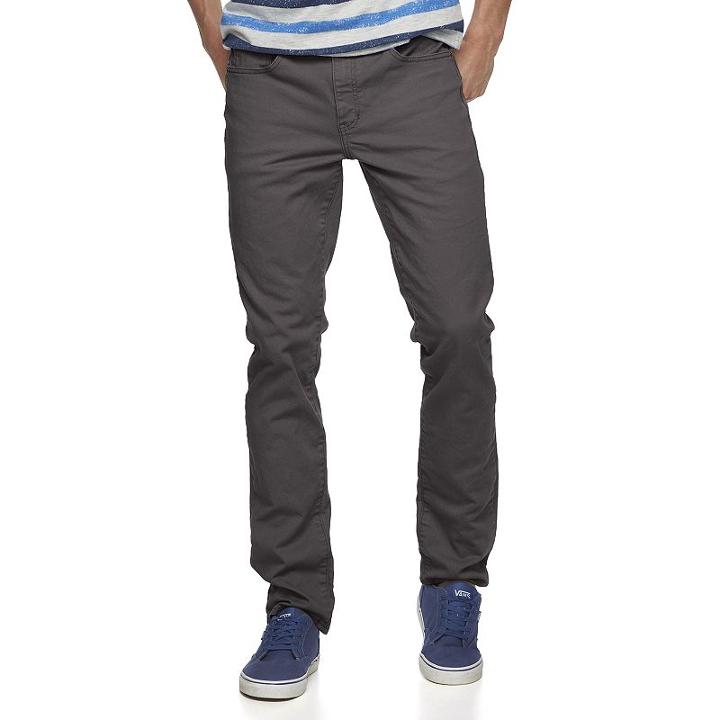 Men's Urban Pipeline&reg; Stretch Slim-fit Jeans, Size: 36x30, Grey