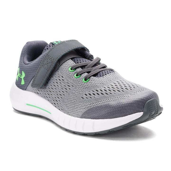 Under Armour Pursuit Preschool Boys' Sneakers, Size: 1, White