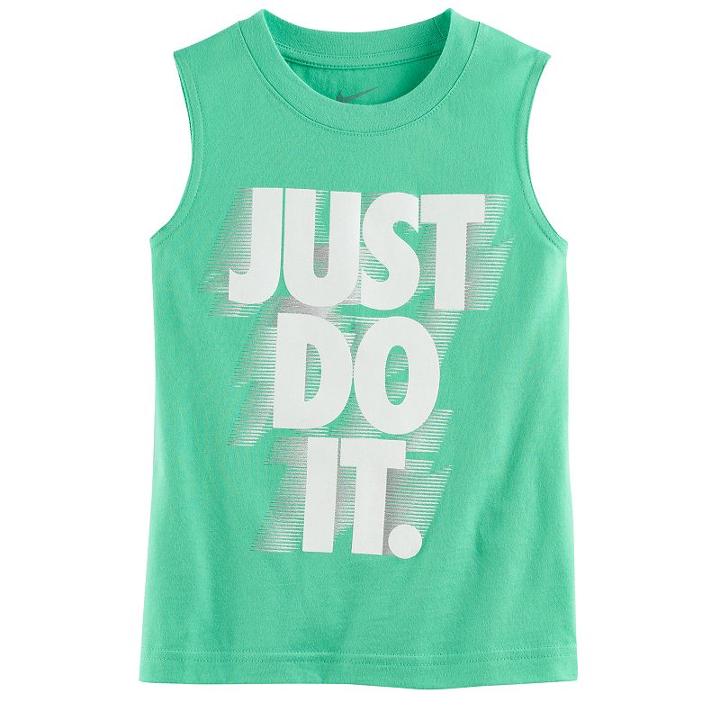 Boys 4-7 Nike Warpspeed Muscle Tee, Size: 6, Brt Green