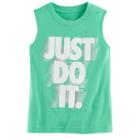 Boys 4-7 Nike Warpspeed Muscle Tee, Size: 6, Brt Green