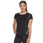 Women's Fila Sport&reg; Essential Workout Short Sleeve Tee, Size: Xl, Black