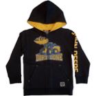 Boys 4-7 John Deere Front Loader Dirt Zone Zip Hoodie, Size: 6, Black