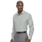 Men's Van Heusen Flex Collar Regular-fit Dress Shirt, Size: 17-34/35, Green Oth