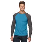 Men's Urban Pipeline&reg; Ultimate Raglan Tee, Size: Xxl, Med Blue