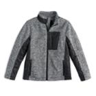 Boys 8-20urban Republic Melange Fleece Jacket, Size: 18-20, Dark Grey