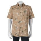 Men's Croft & Barrow&reg; Classic-fit Tropical Button-down Shirt, Size: Xl, Med Beige
