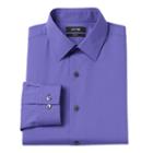 Men's Apt. 9&reg; Slim-fit Stretch Spread-collar Dress Shirt, Size: 16.5-34/35, Med Purple