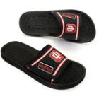 Adult Indiana Hoosiers Slide Sandals, Size: Xl, Black
