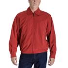 Men's Tower By London Fog Microfiber Golf Jacket, Size: Small, Med Red