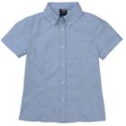 Girls 4-20 & Plus Size French Toast Short Sleeve School Uniform Top, Girl's, Size: 14 Plus, Blue