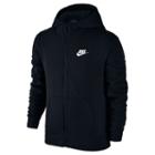 Boys 8-20 Nike Full-zip Club Hoodie, Size: Large, Grey (charcoal)