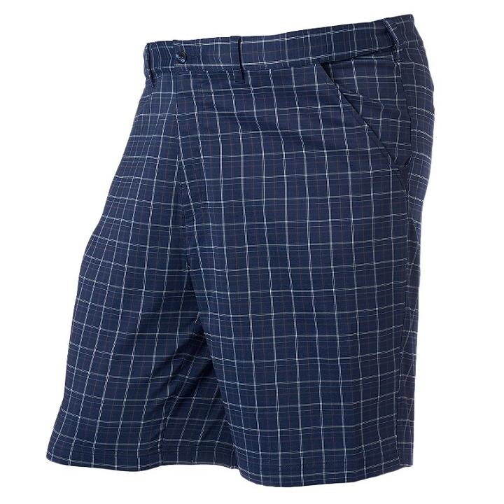 Big & Tall Fila Sport Golf Pine Valley Classic-fit Plaid Shorts, Men's, Size: 56, Blue