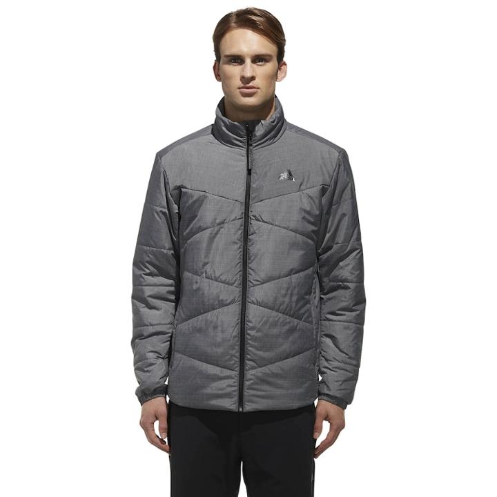 Men's Adidas Outdoor Bsc Insulated Jacket, Size: Xxl, Grey