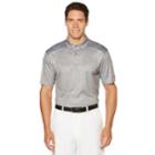 Men's Grand Slam Body Map Printed Polo, Size: Xxl, Grey