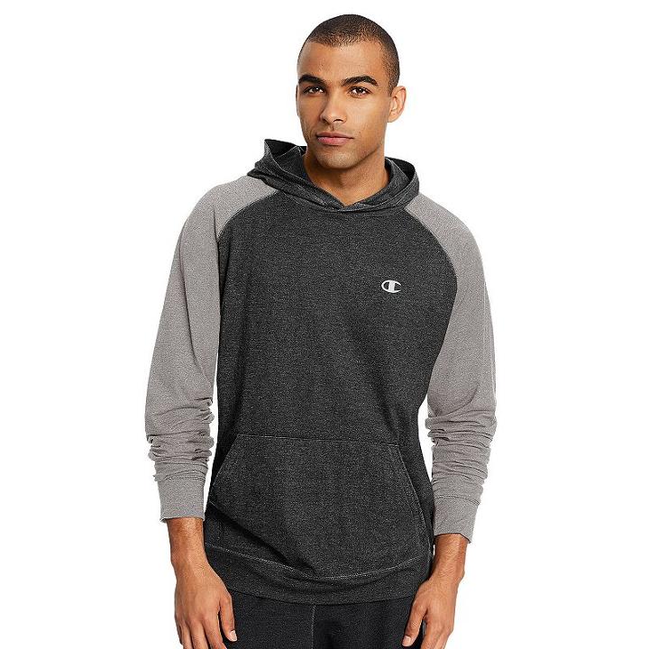 Men's Champion Vapor Pullover Hoodie, Size: Small, Black
