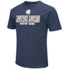 Men's Campus Heritage Notre Dame Fighting Irish Team Color Tee, Size: Medium, Blue (navy)