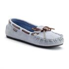 Lamo Women's Sabrina Moccasin Slippers, Girl's, Size: 6, Blue