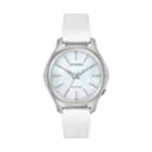 Citizen Eco-drive Women's Modena Citizen Leather Watch - Em0598-01d, Size: Medium, White
