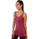 Women's Soybu Lola Reversible Tank, Size: Small, Med Red