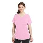 Plus Size Champion V-neck Tee, Women's, Size: 4xl, Med Pink