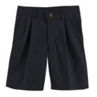 Boys 4-7 Chaps Pleated Twill School Uniform Shorts, Boy's, Size: 5, Blue (navy)