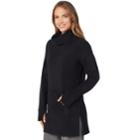 Plus Size Cuddl Duds Stretch Fleece Lounge Tunic, Women's, Size: 2xl, Black