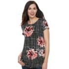 Women's Apt. 9&reg; Essential High-low Tunic, Size: Xl, Med Pink
