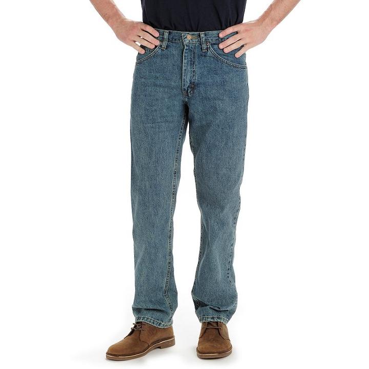 Men's Lee Regular Fit Bootcut Jeans, Size: 38x32, Med Blue