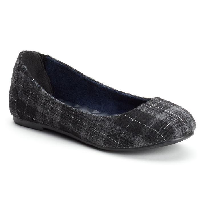 Mudd&reg; Women's Ballet Flats, Girl's, Size: Medium (6.5), Grey Other