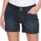 Women's Apt. 9&reg; Faded Jean Shorts, Size: 16, Blue Other
