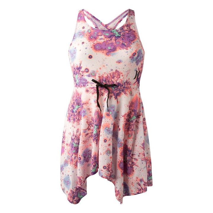 Girls 7-16 Hurley Elle Dress, Girl's, Size: Medium, Dark Pink