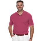 Big & Tall Croft & Barrow&reg; Classic-fit Easy-care Interlock Polo, Men's, Size: 4xl Tall, Dark Pink