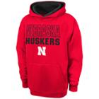 Boys 8-20 Campus Heritage Nebraska Cornhuskers Team Color Hoodie, Size: L(16/18), Dark Red