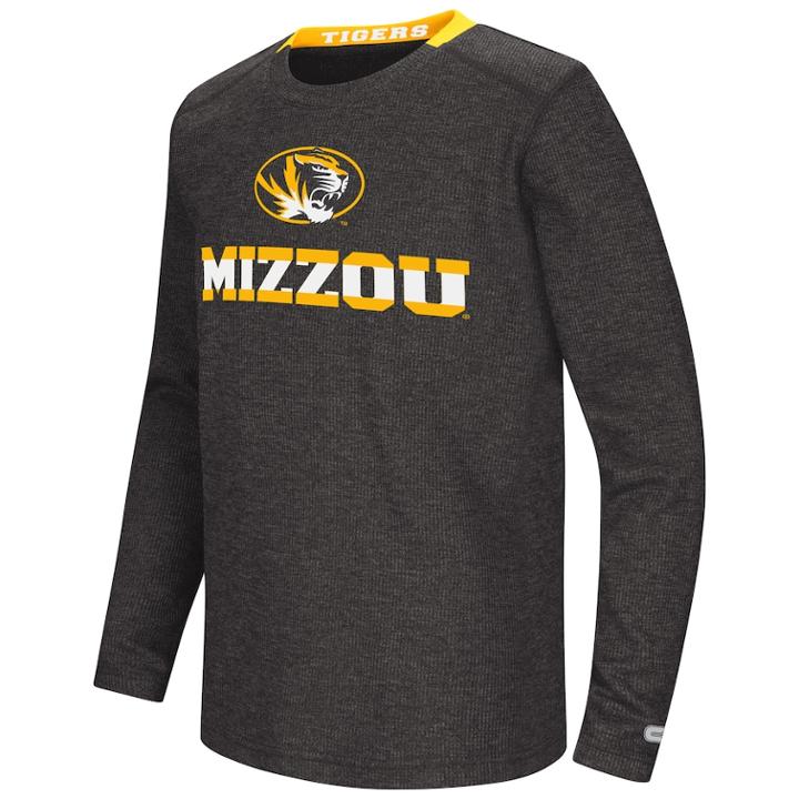 Boys 8-20 Missouri Tigers Wordmark Tee, Size: L(16/18), Oxford