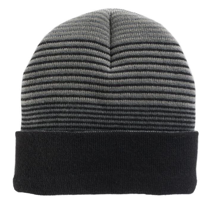 Boys Tek Gear&reg; Striped Beanie, Black
