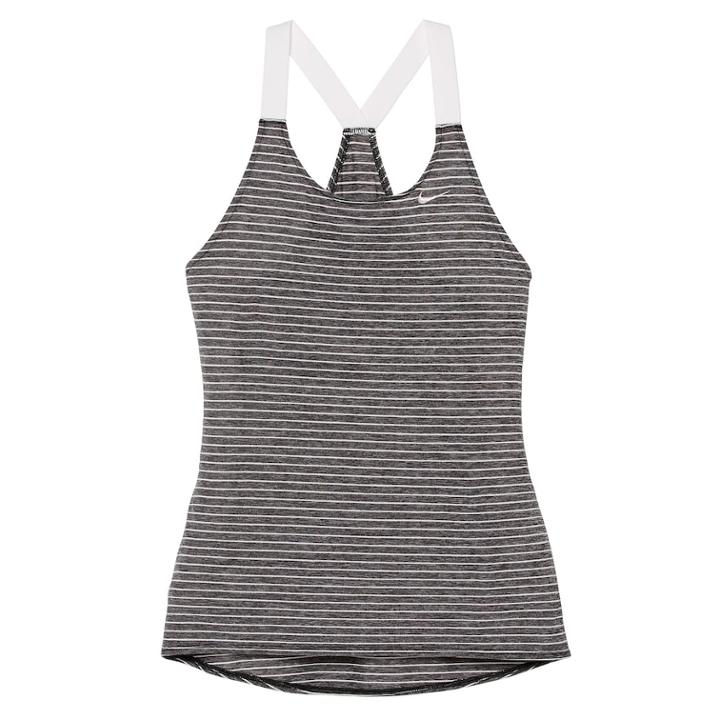 Girls 7-14 Nike Racerback Swim Cover-up Dress, Size: Medium, Black
