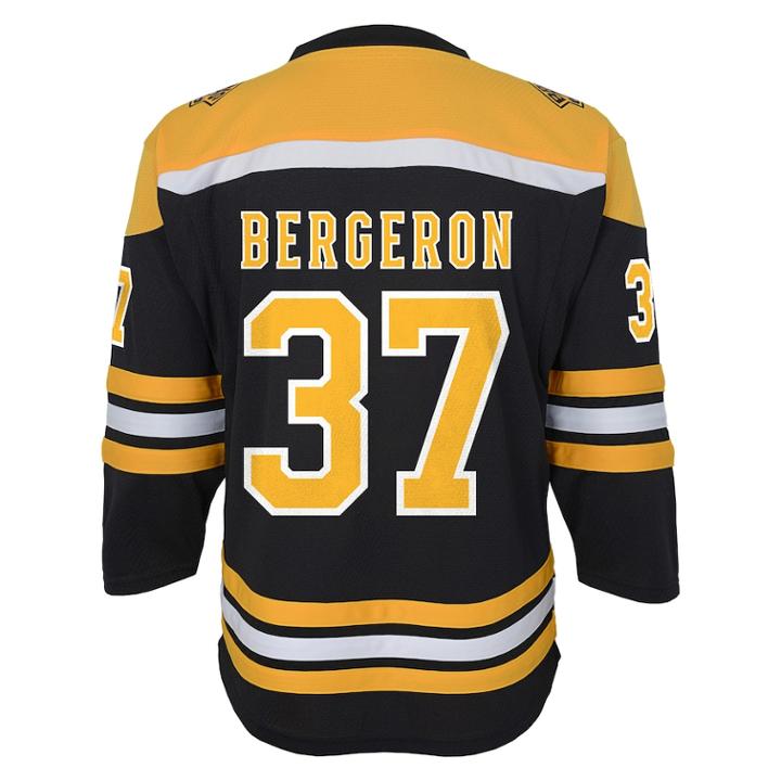 Boys 8-20 Boston Bruins Patrice Bergeron Replica Jersey, Size: S/m, Black