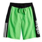 Boys 8-20 Adidas Billboard Swim Trunks, Size: Small, Green