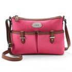 Chaps Carlene Crossbody Bag, Women's, Pink
