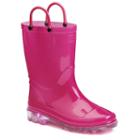 Western Chief Girls' Light-up Rain Boots, Girl's, Size: 11, Pink
