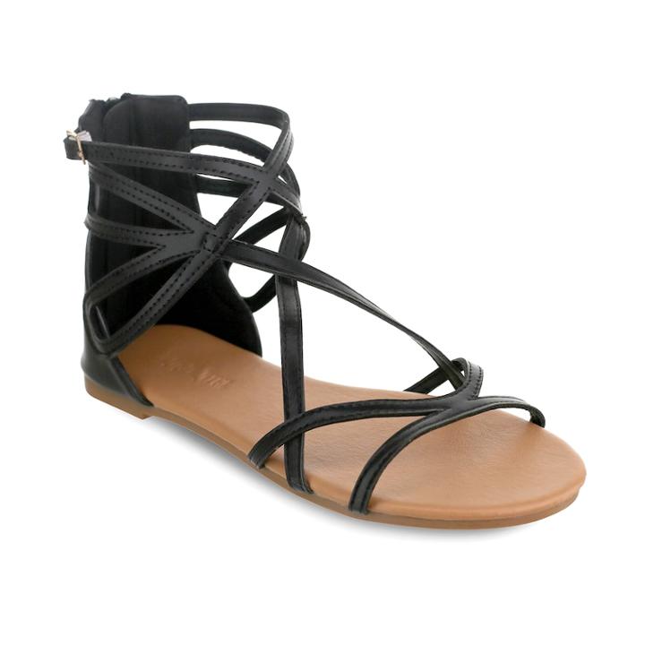 Olivia Miller Largo Women's Sandals, Size: 9, Black